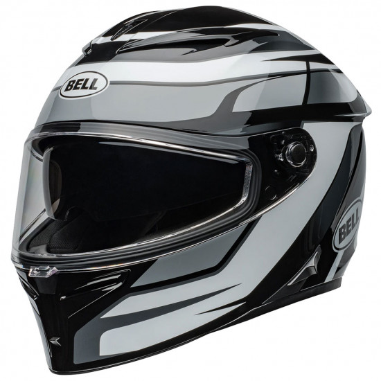 Bell Lithium MIPS Podium Black White £195.99 Full Face Helmets - SKU 35211-018S from RaceLeathers Motorcycle Clothing
