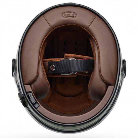 Bell Bullitt GT Solid Vintage Olive £434.99 Full Face Helmets - SKU 35212-A63XS from RaceLeathers Motorcycle Clothing