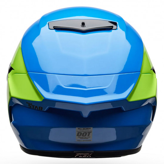 Bell Race Star DLX Flex Corsa Blue Green £599.99 Full Face Helmets - SKU 36596-071S from RaceLeathers Motorcycle Clothing