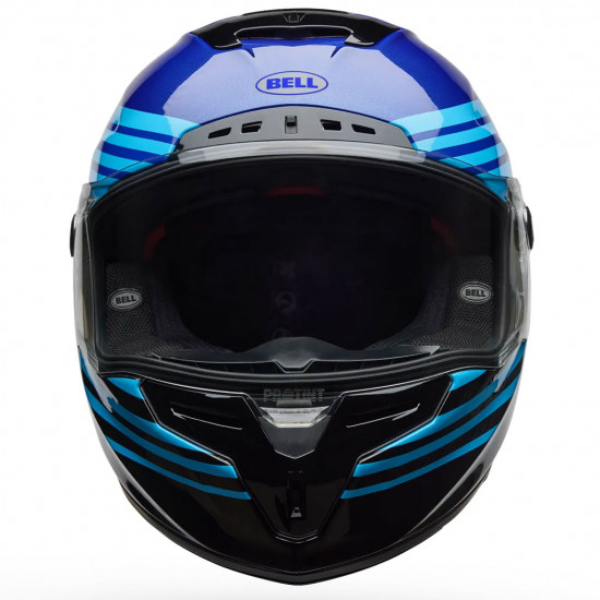 Bell Race Star DLX Flex Dash Blue Black £599.99 Full Face Helmets - SKU 36598-023S from RaceLeathers Motorcycle Clothing
