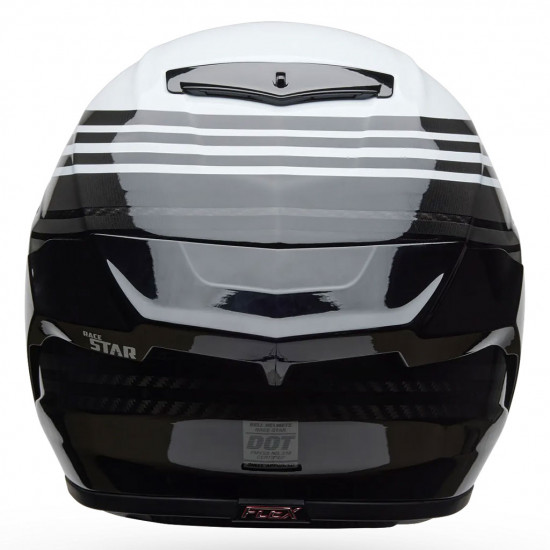 Bell Race Star DLX Flex Dash White Black £599.99 Full Face Helmets - SKU 36598-058S from RaceLeathers Motorcycle Clothing