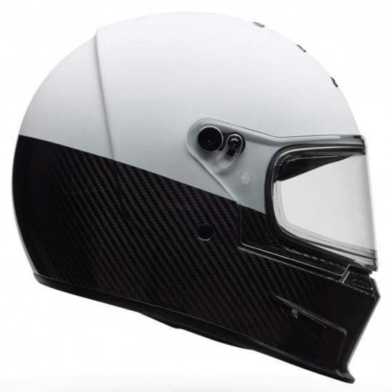Bell Eliminator Carbon Diverge White Black £634.99 Full Face Helmets - SKU 36612-058S from RaceLeathers Motorcycle Clothing