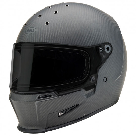 Bell Eliminator Solid Carbon Protint Matt Black £589.99 Full Face Helmets - SKU 36648-255XS from RaceLeathers Motorcycle Clothing