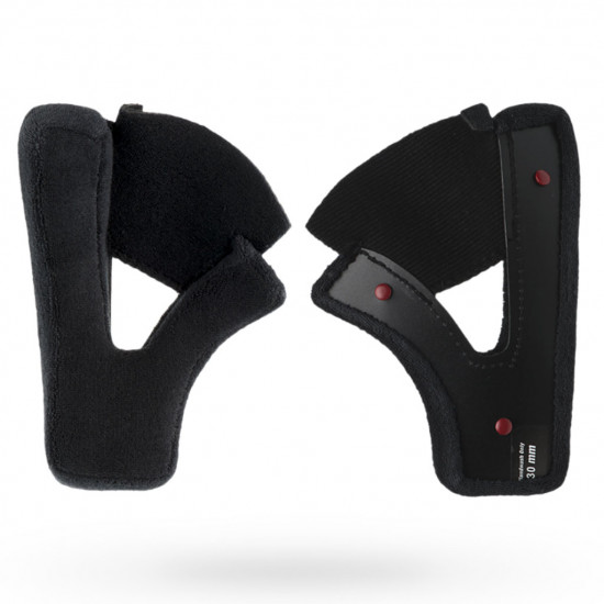 Bell Moto 3 Black Replacement Cheek Pads