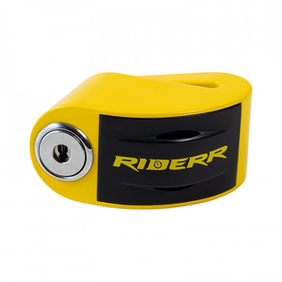 RiderR RT6 Alarm Disc Lock Yellow £44.99 Security - SKU 950/RR306 from RaceLeathers Motorcycle Clothing