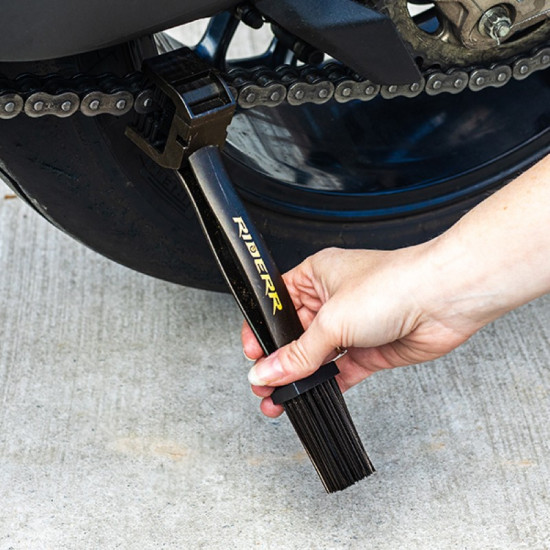 RiderR Chain Brush Black £11.99 Road Bike Accessories - SKU 950/RR701 from RaceLeathers Motorcycle Clothing