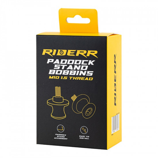 RiderR Paddock Stand Bobbins M10 £12.99 Road Bike Accessories - SKU 950/RR508 from RaceLeathers Motorcycle Clothing