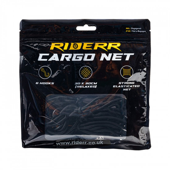 RiderR Cargo Net Black