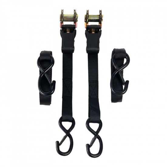 RiderR Ratchet Straps Black