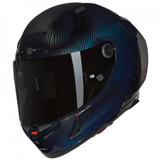 Nolan X-804 RS Liquido 328 Blue Carbon £499.99 Full Face Helmets - SKU 550/840008453280 from RaceLeathers Motorcycle Clothing