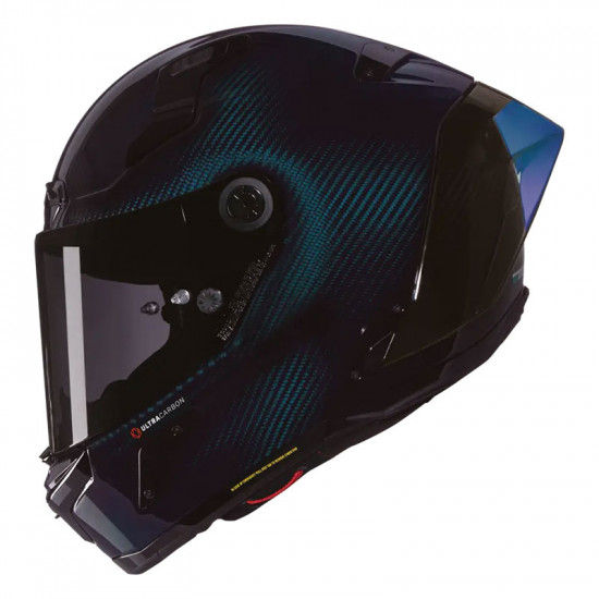 Nolan X-804 RS Liquido 328 Blue Carbon £499.99 Full Face Helmets - SKU 550/840008453280 from RaceLeathers Motorcycle Clothing