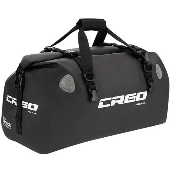 CRGO By Richa Major Black 40L Duffel Roll Top Waterproof Bag £69.99 Motorcycle Luggage - SKU 083/11104021100A from RaceLeathers Motorcycle Clothing