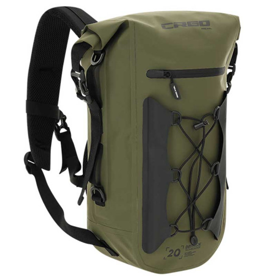CRGO By Richa Niagara Army Green 20L Roll Top Waterproof Backpack £64.99 Motorcycle Luggage - SKU 083/11104022604A from RaceLeathers Motorcycle Clothing