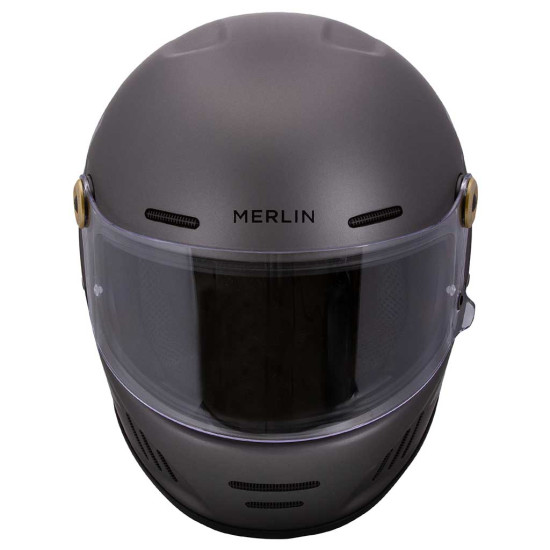 Merlin Revival Union Grey £229.99 Full Face Helmets - SKU MHM810/GRY/XS from RaceLeathers Motorcycle Clothing