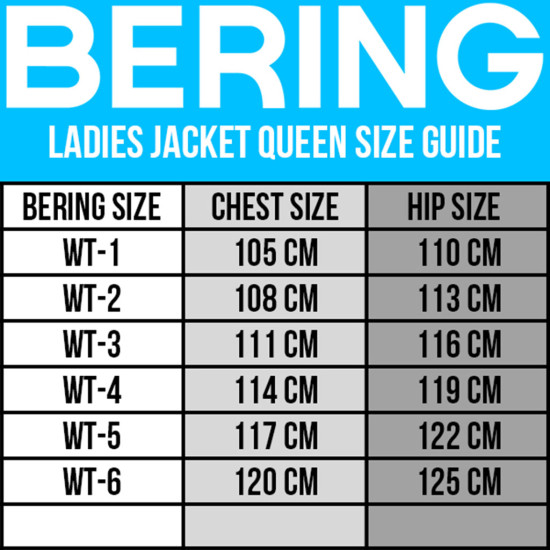 Bering Lady Warwick Queen Size Black Jacket £209.99 Ladies Motorcycle Jackets - SKU 1003/BTB2210/WT1 from RaceLeathers Motorcycle Clothing