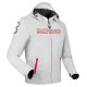 Bering Warwick Light Grey Red Jacket
