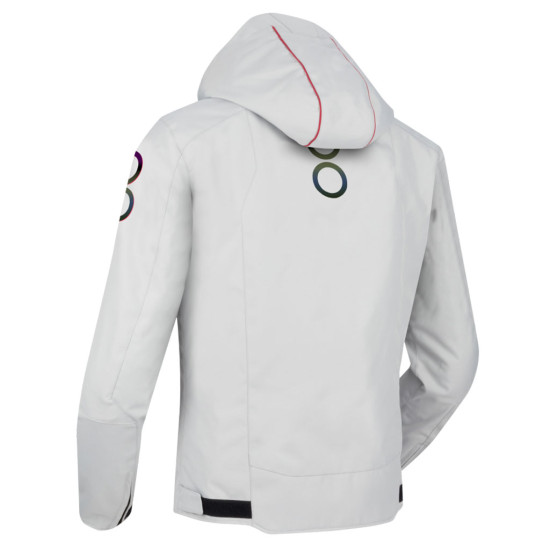 Bering Warwick Light Grey Red Jacket