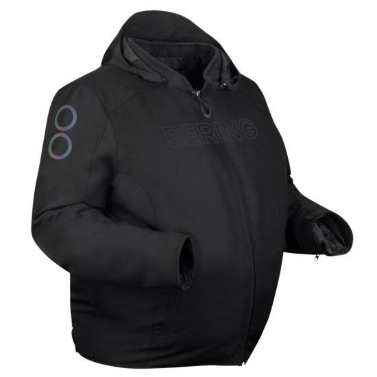 Bering Warwick King Size Black Plus Size Jacket