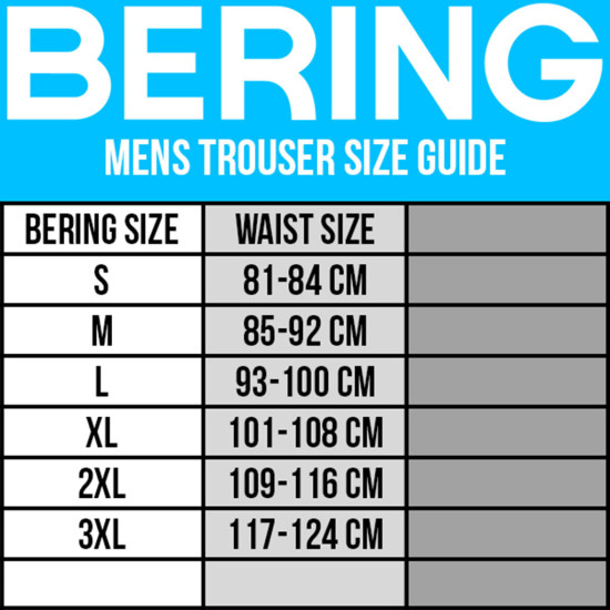 Bering Zephyr Black Trousers £269.99 Mens Motorcycle Trousers - SKU 1006/BTP880/02 from RaceLeathers Motorcycle Clothing