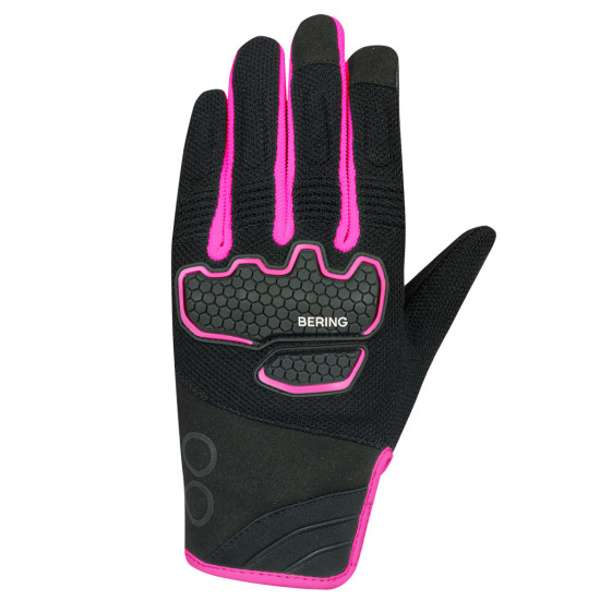 Bering Lady Breeze Black Fuchsia Mesh Summer Gloves