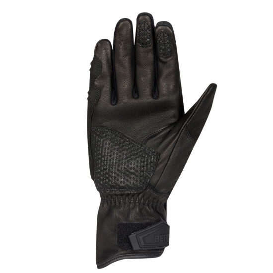 Bering Pitts Black Mesh Summer Gloves