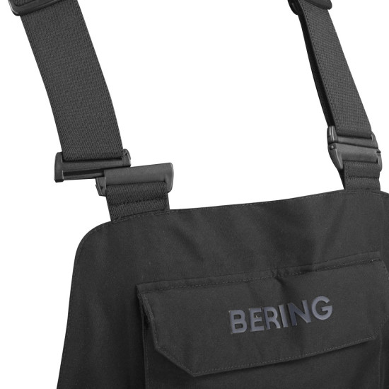 Bering Lakefield GTX Laminated Black Salopettes £449.99 Mens Motorcycle Trousers - SKU 1010/BTP1200/02 from RaceLeathers Motorcycle Clothing