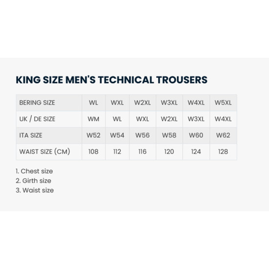 Bering Siberia King Size Black Waterproof Trousers £189.99 Mens Motorcycle Trousers - SKU 1010/BTP1220/W03 from RaceLeathers Motorcycle Clothing