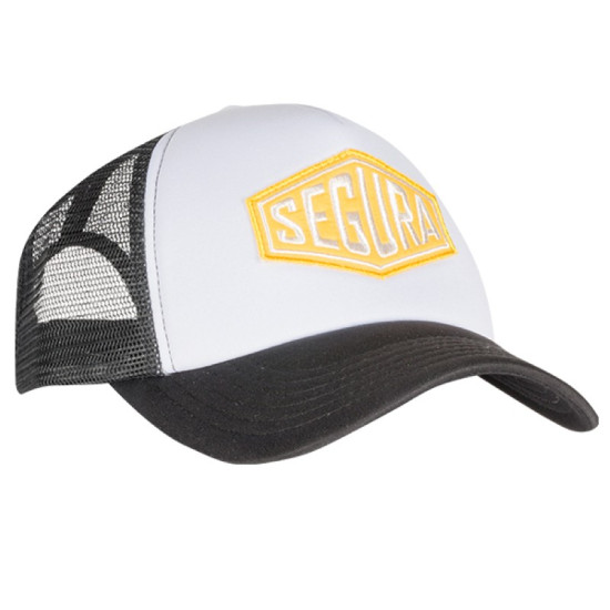 Segura Cap First Black White £25.99 Casual Wear - SKU 1101/SAA379 from RaceLeathers Motorcycle Clothing