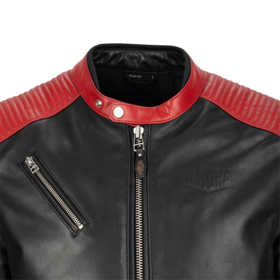 Segura Romeo Jacket Black Red £389.99 Mens Motorcycle Jackets - SKU 1104/SCB1891/02 from RaceLeathers Motorcycle Clothing