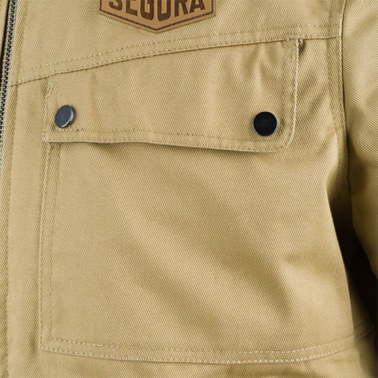 Segura Tampico Jacket Beige £269.99 Mens Motorcycle Jackets - SKU 1104/STB1314/02 from RaceLeathers Motorcycle Clothing