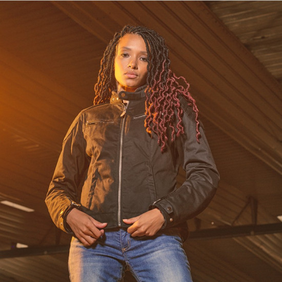 Segura Tina Lady Jacket Black £239.99 Ladies Motorcycle Jackets - SKU 1104/STB1350/01 from RaceLeathers Motorcycle Clothing