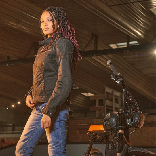 Segura Tina Lady Jacket Black £239.99 Ladies Motorcycle Jackets - SKU 1104/STB1350/01 from RaceLeathers Motorcycle Clothing