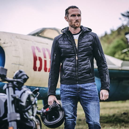 Segura Natcho 2 Jacket Black Yellow £249.99 Mens Motorcycle Jackets - SKU 1104/STB1377/02 from RaceLeathers Motorcycle Clothing