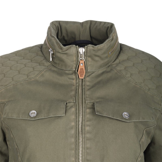 Segura Bahia Lady Jacket Khaki £279.99 Ladies Motorcycle Jackets - SKU 1104/STB1399/01 from RaceLeathers Motorcycle Clothing