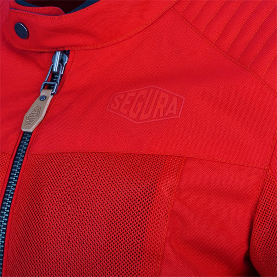 Segura Dikinson Lady Jacket Red £139.99 Ladies Motorcycle Jackets - SKU 1104/STB1421/01 from RaceLeathers Motorcycle Clothing