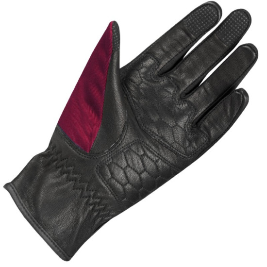 Segura Tampico Lady Gloves Burgundy £69.99 Ladies Motorcycle Gloves - SKU 1105/SGE1241/02 from RaceLeathers Motorcycle Clothing