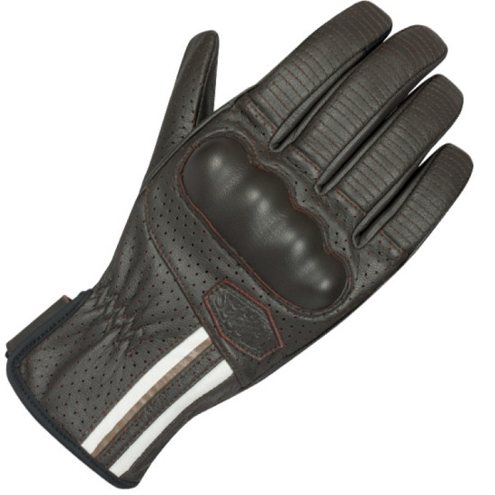Segura Romeo Gloves Brown White £69.99 Mens Motorcycle Gloves - SKU 1105/SGE1293/02 from RaceLeathers Motorcycle Clothing
