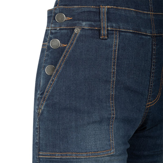 Segura Prisca Lady Overalls Blue £189.99 Motorcycle Jeans - SKU 1107/STP382/01 from RaceLeathers Motorcycle Clothing