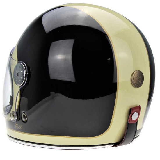 Viper VRP.303 F656 Vintage Black Cream £149.95 Full Face Helmets - SKU A311BlackCreamXS from RaceLeathers Motorcycle Clothing