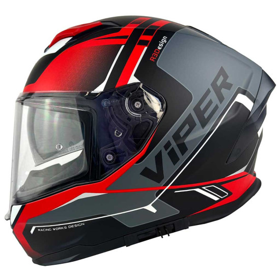 Viper VRP.303 RSV255 Reactor Matt Black Red