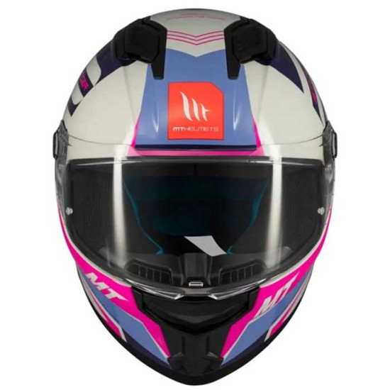 MT Stinger 2 Tron C8 Gloss Pink Purple £79.99 Full Face Helmets - SKU M13343802813 from RaceLeathers Motorcycle Clothing