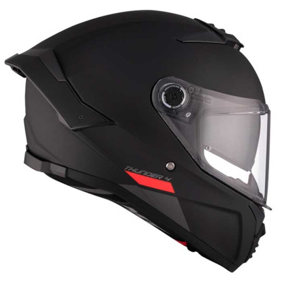 MT Thunder 4 A1 Matt Black £139.99 Full Face Helmets - SKU M13080000133 from RaceLeathers Motorcycle Clothing