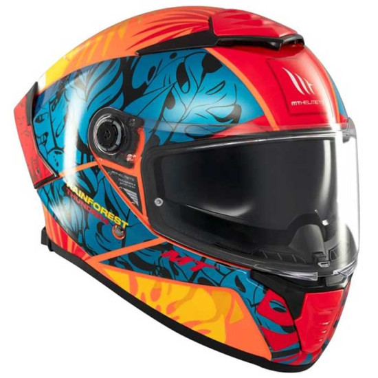 MT Thunder 4 SV Rainforest C4 Gloss £159.99 Full Face Helmets - SKU M1308C412413 from RaceLeathers Motorcycle Clothing