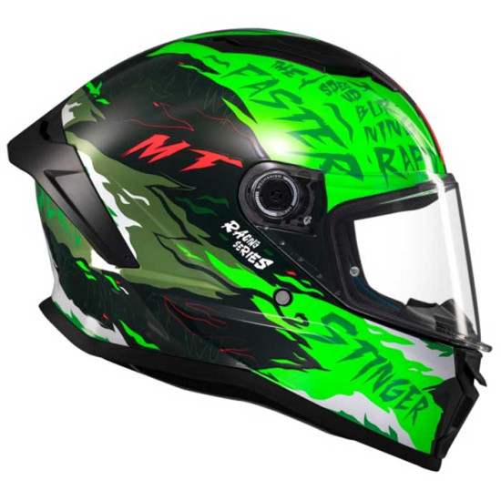 MT Stinger 2 Ardent C6 Gloss Green £79.99 Full Face Helmets - SKU M1334B702613 from RaceLeathers Motorcycle Clothing