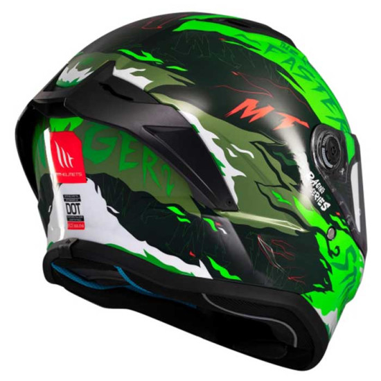 MT Stinger 2 Ardent C6 Gloss Green £79.99 Full Face Helmets - SKU M1334B702613 from RaceLeathers Motorcycle Clothing