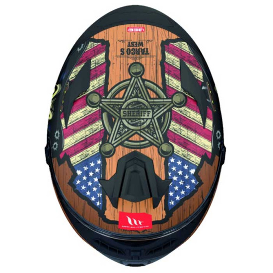 MT Targo S West B9 Matt Sand £89.99 Full Face Helmets - SKU M1343C20B923 from RaceLeathers Motorcycle Clothing