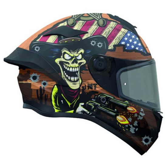 MT Targo S West B9 Matt Sand £89.99 Full Face Helmets - SKU M1343C20B923 from RaceLeathers Motorcycle Clothing