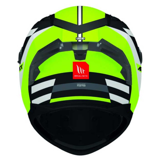 MT Braker Foster B3 Matt Fluo £119.99 Full Face Helmets - SKU M1346C34B323 from RaceLeathers Motorcycle Clothing