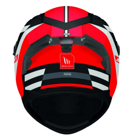 MT Braker Foster B5 Matt Red £119.99 Full Face Helmets - SKU M1346C34B523 from RaceLeathers Motorcycle Clothing
