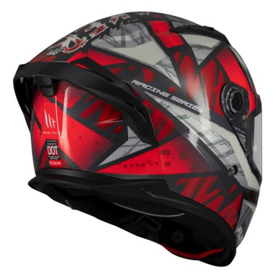 MT Braker Fury C5 Gloss Red £119.99 Full Face Helmets - SKU M1346C392513 from RaceLeathers Motorcycle Clothing